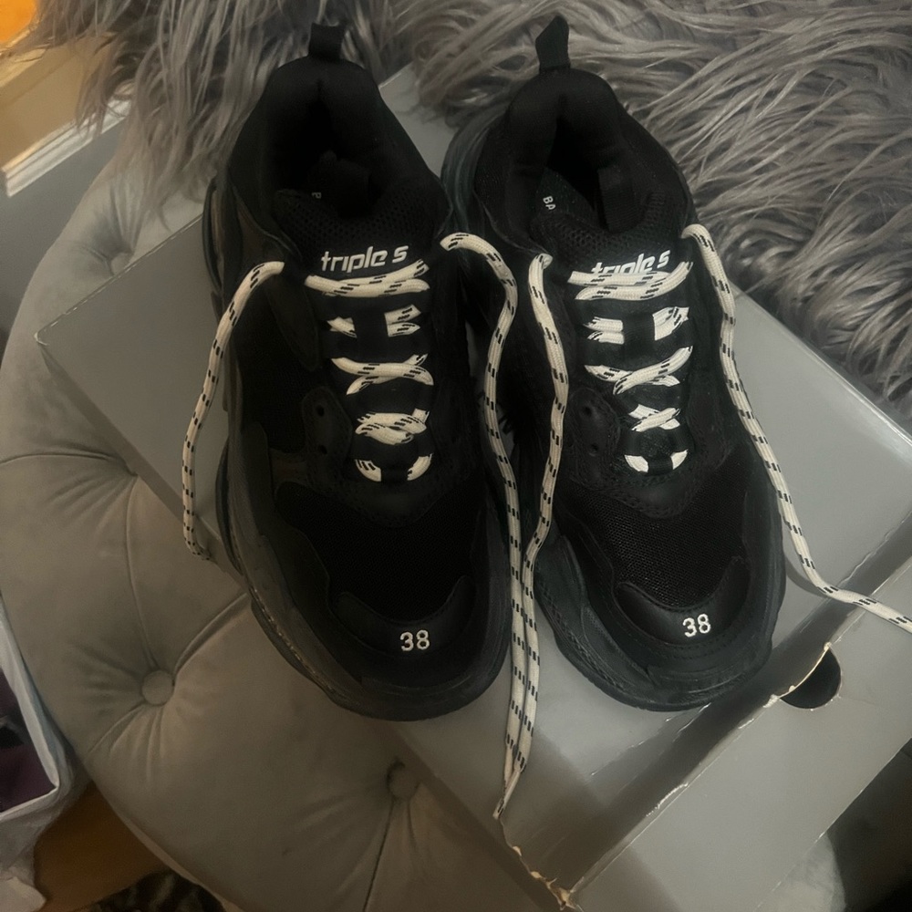 Balenciaga Women’s Track Sneakers / Triple S Sneakers US 8 / EU 38 with box - Picture 5 of 5